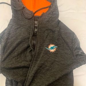 Fanatics Miami Dolphins zip up hoodie